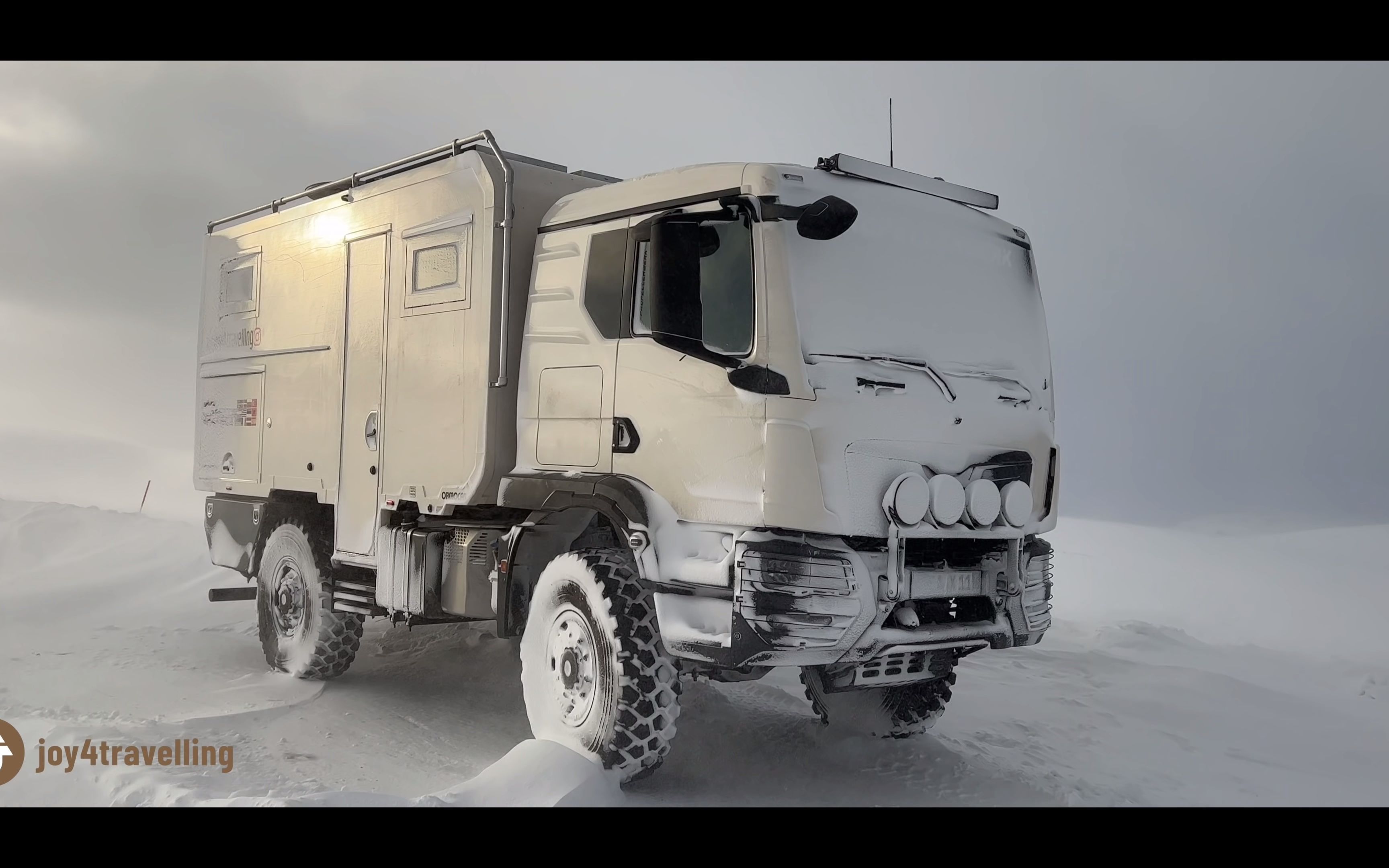 [图]4X4越野房车 经历两天暴风雪 挪威冬季旅行 by-joy4travelling