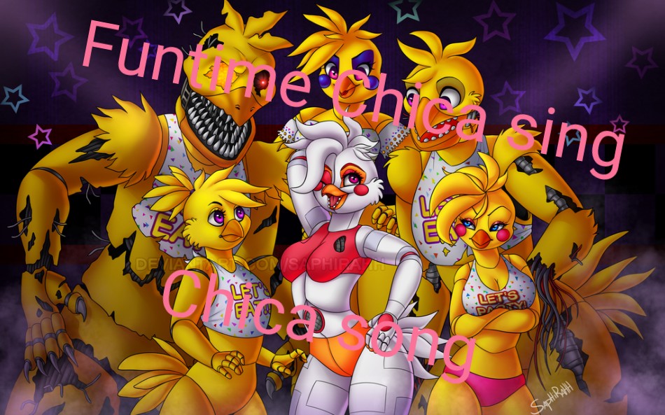 (搬运/字幕)funtime chica sing chica song