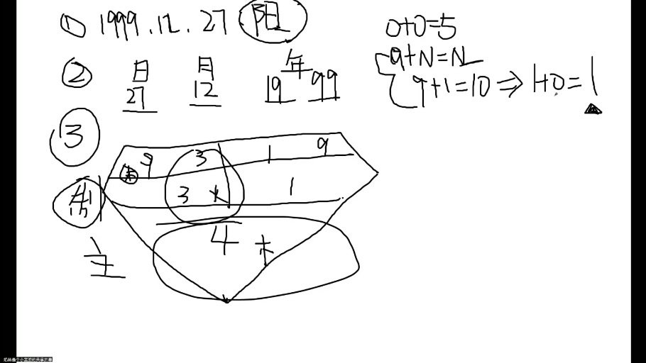 【生命数字计算方法】手把手教你画自己的钻石图看自己的主性格哔哩哔哩bilibili