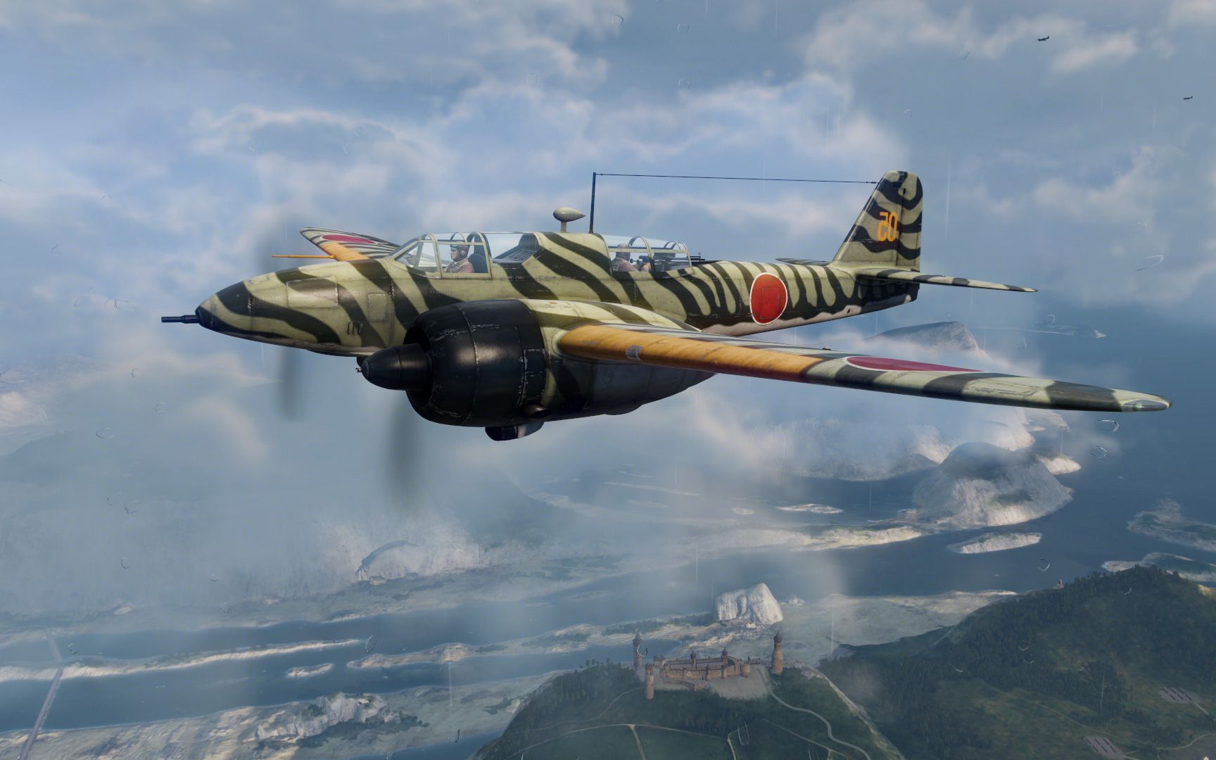 战机世界21美服娱乐日系重战ki102中级房屠杀局