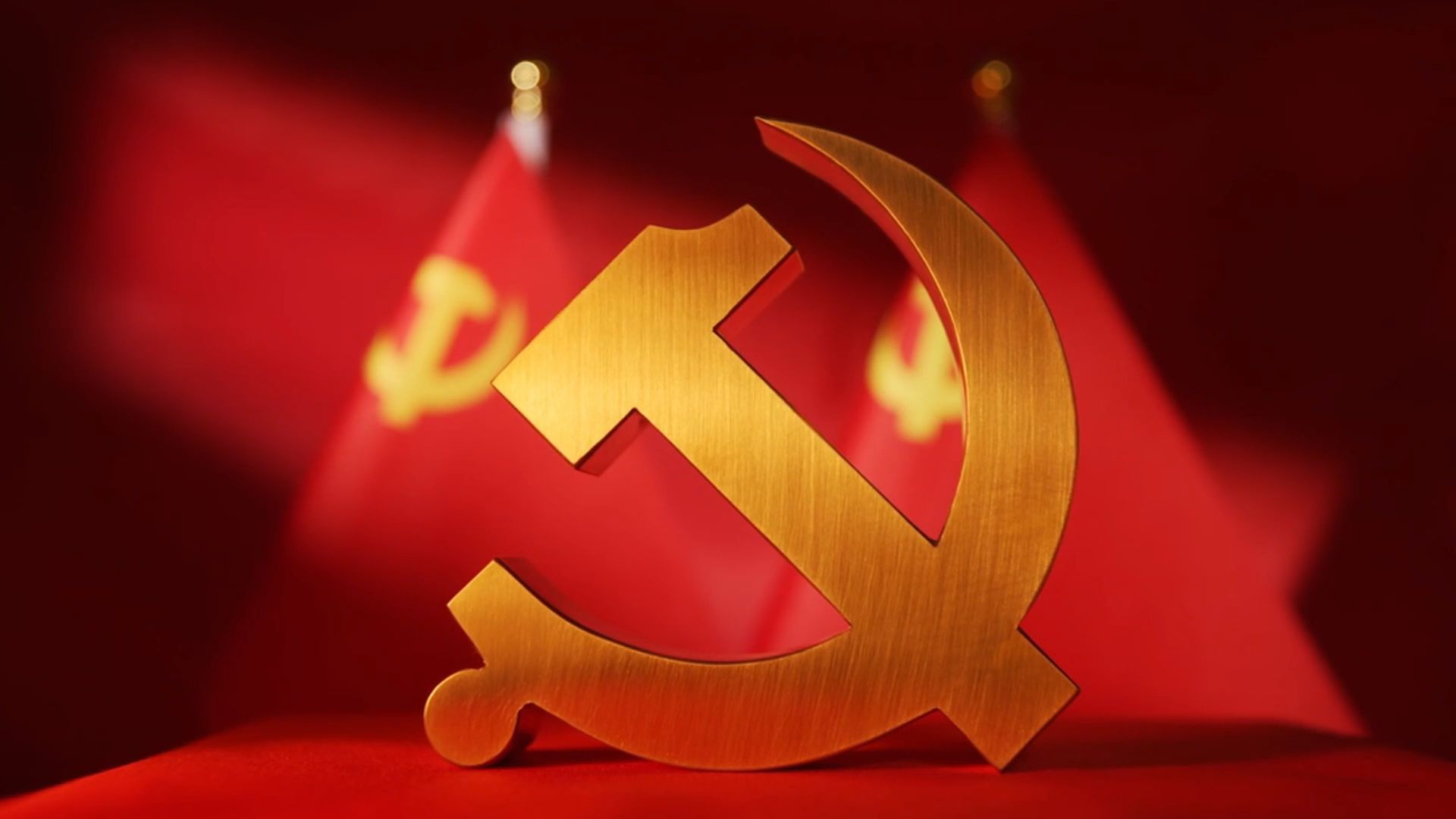 七一红色党建通用背景视频 音乐
