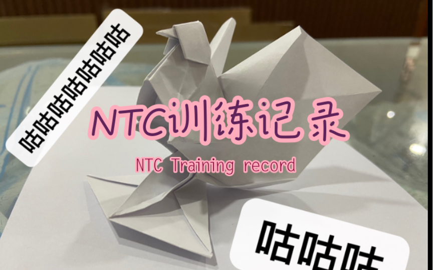 搬家后重燃的ntc训练记录哔哩哔哩bilibili