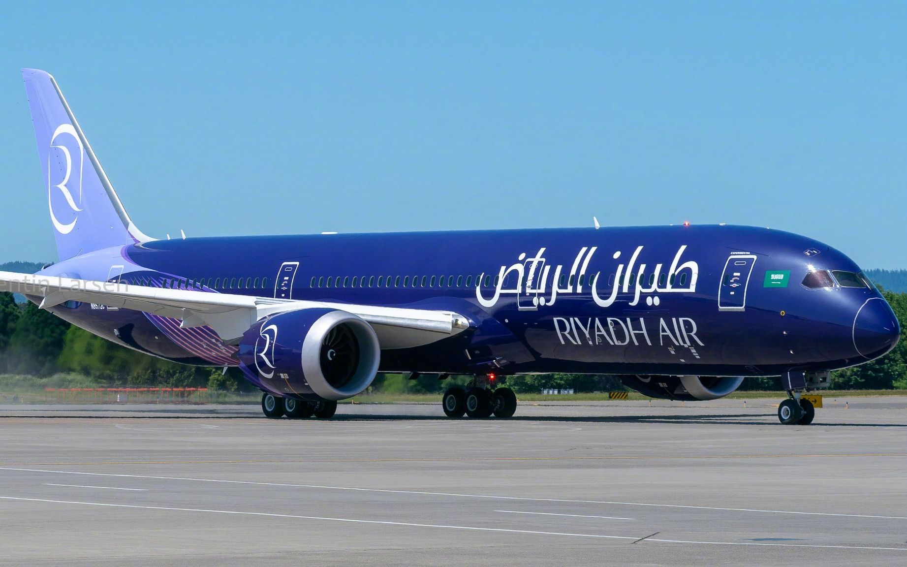 沙特利雅得航空787波特兰起飞 2023.6.