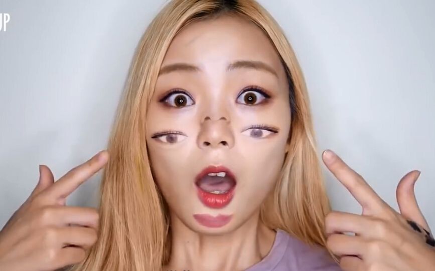 万圣节搞怪妆合集