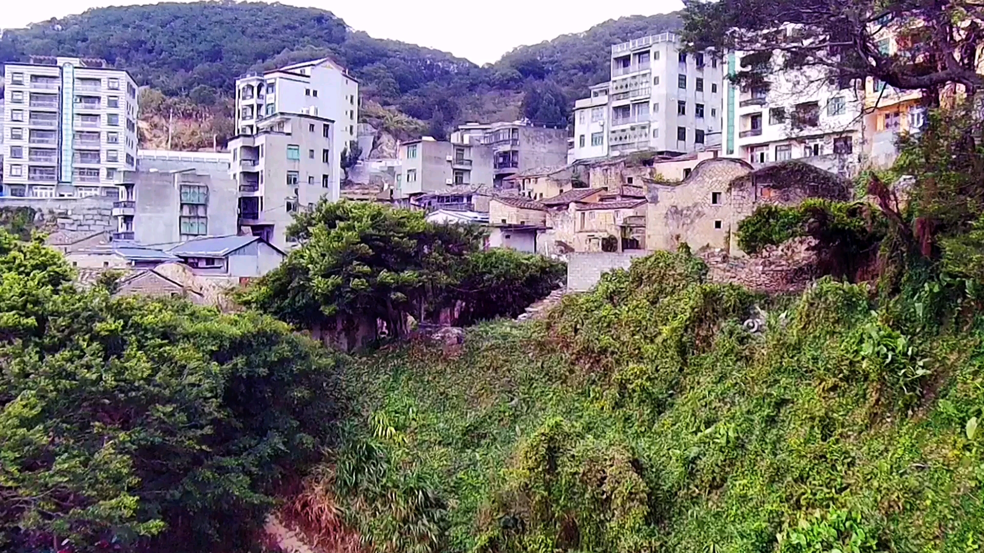 航拍福州市连江县筱埕镇凤贵村美景二!_哔哩哔哩_bilibili