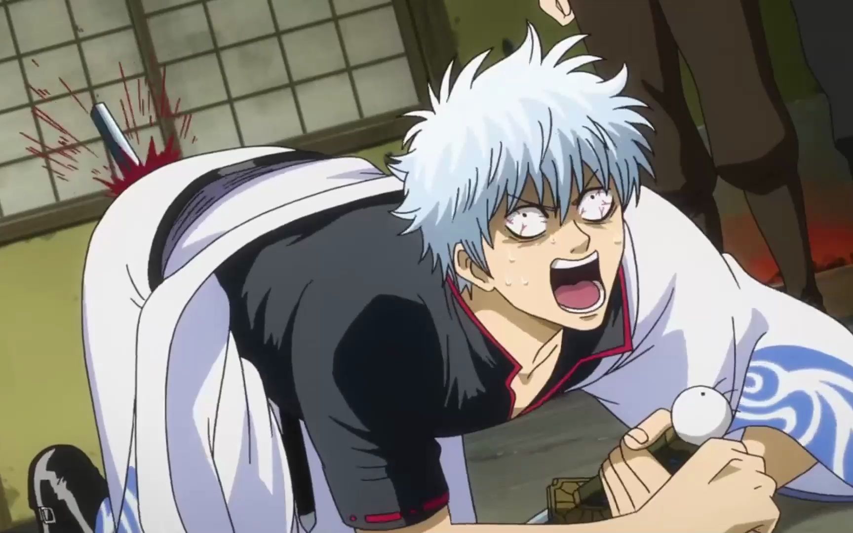 银魂搞笑名场面:刀与刀鞘完美解决人体基因问题!