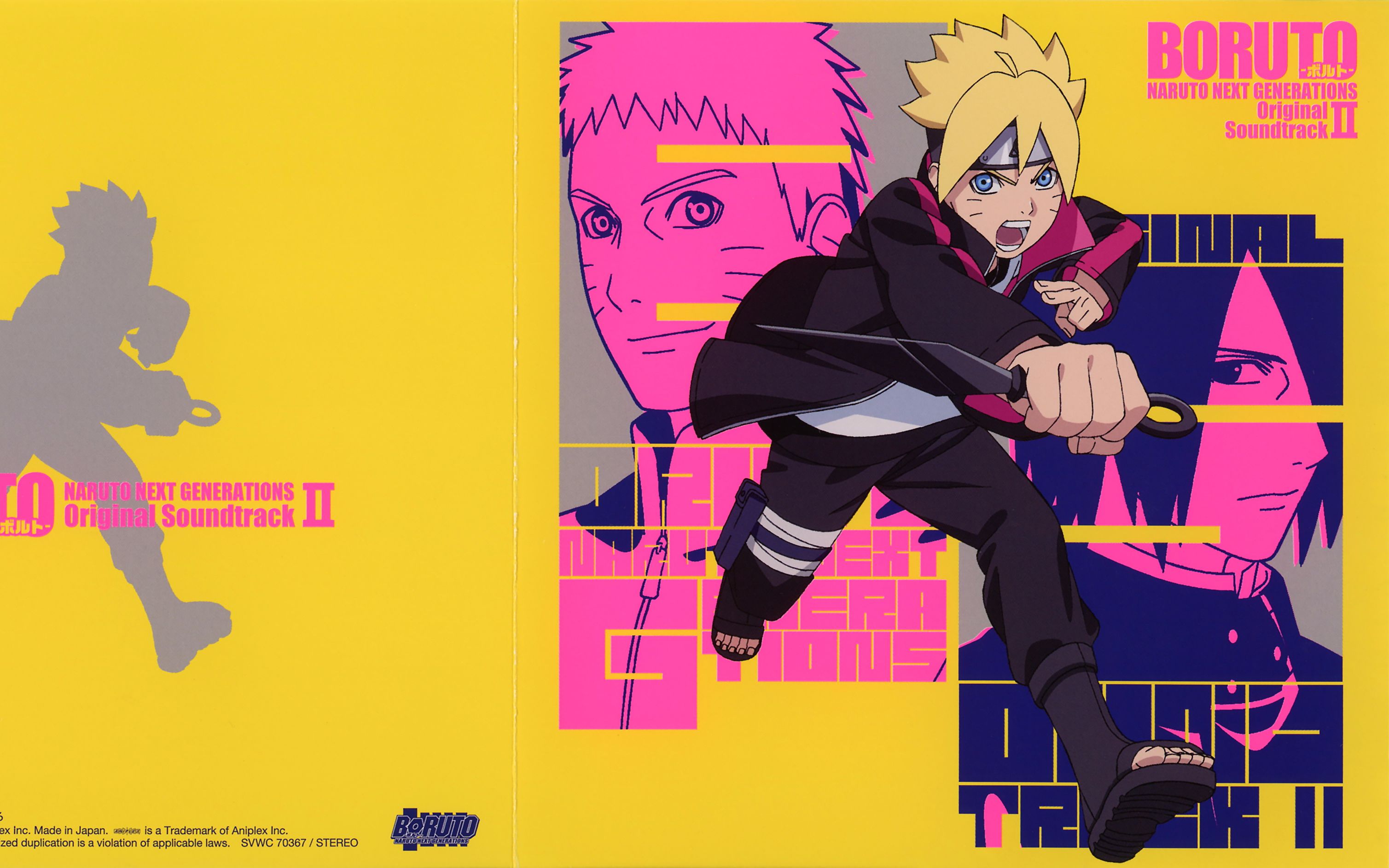 【博人传-火影新世代-】ost原声集ii /音乐:高梨康治,刃-yaiba-t