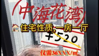 广钢新城 红盘🏘️中海花湾壹号|惊现单价36XXX/㎡笋盘|📹一房一厅,全明户型|现楼❗即买即住‼️拎包入住🧳享地段省实学区🎒真正3地铁环绕🚇