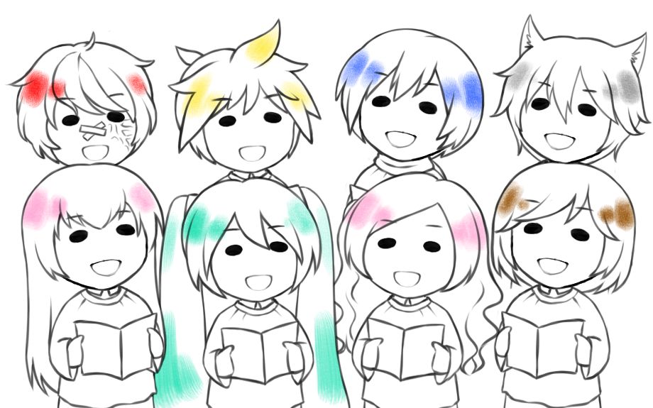 vocaloid八人哈利路亚亨德尔