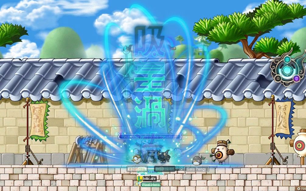 冒险岛gmsr40k虎影40s高防木桩ba测试记录