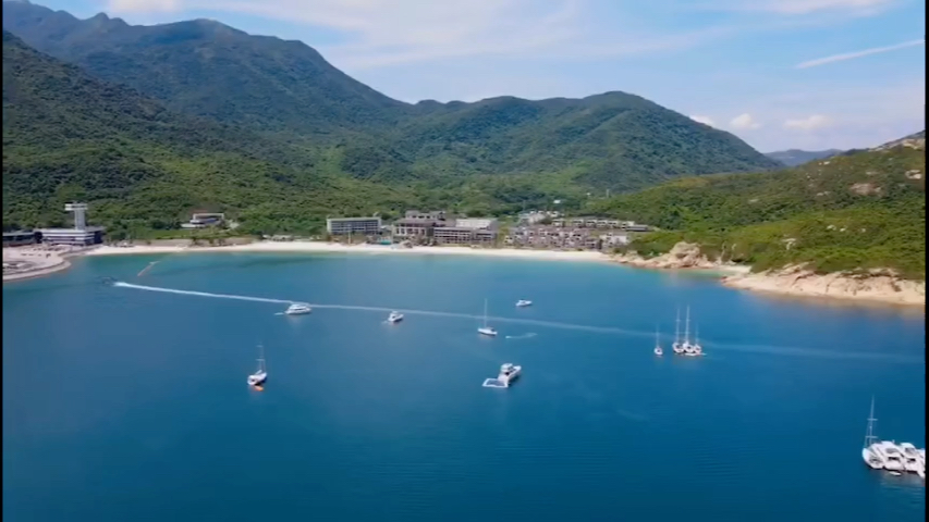 中国的马尔代夫深圳大鹏七星湾豪华游艇出海是您的最佳选择
