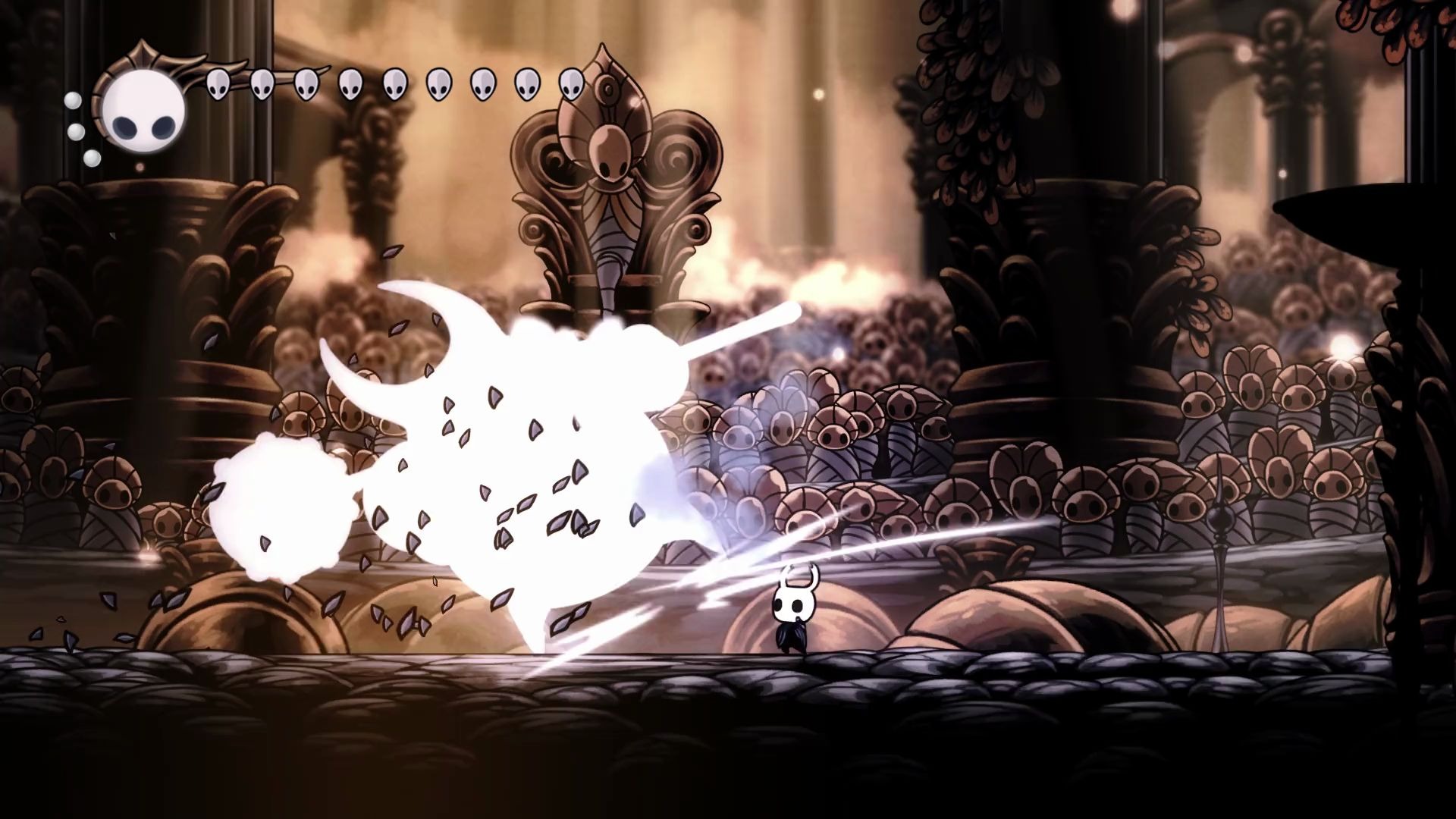 空洞骑士 万神殿 第一关 hollow knight_哔哩哔哩 (゜-゜)つロ 干杯