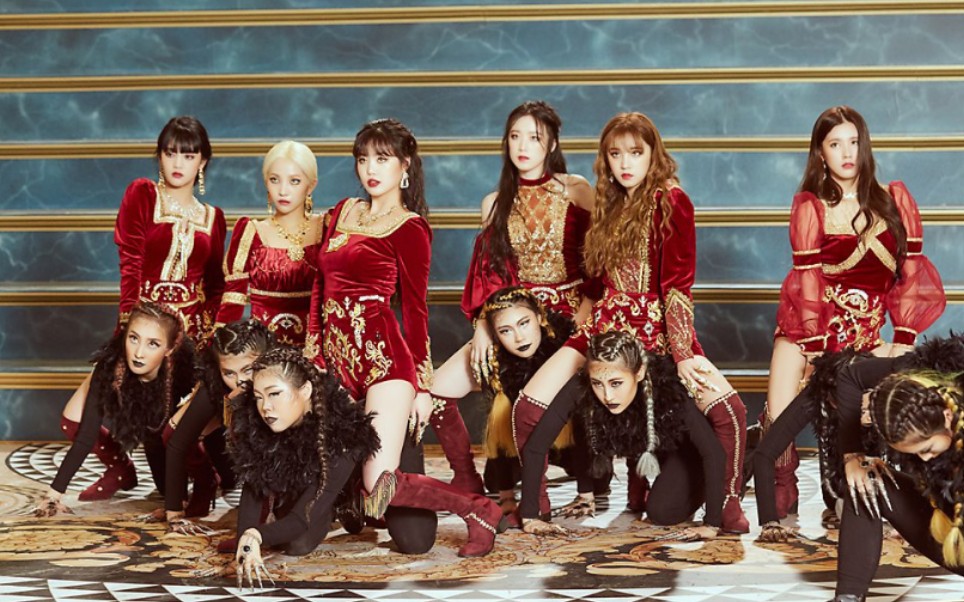 (g)i-dle 《lion 》现场版