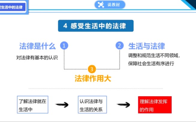 [图]小学道德与法治《感受生活中的法律》公开课 优质课【说课 新课标】