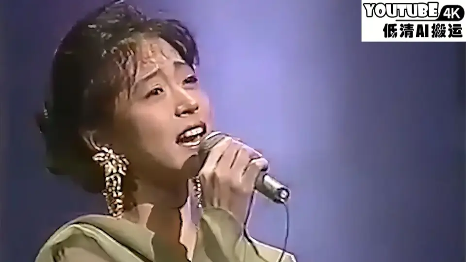 中森明菜】LIAR 草绿裙菜メガロポリス歌謡祭ポップス大賞1989.07.09_哔 