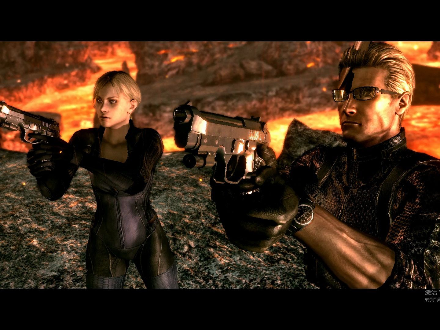 【生化危机5黄金版】超难梦魇难度威斯克乱入通关第十六章完结篇(无偿