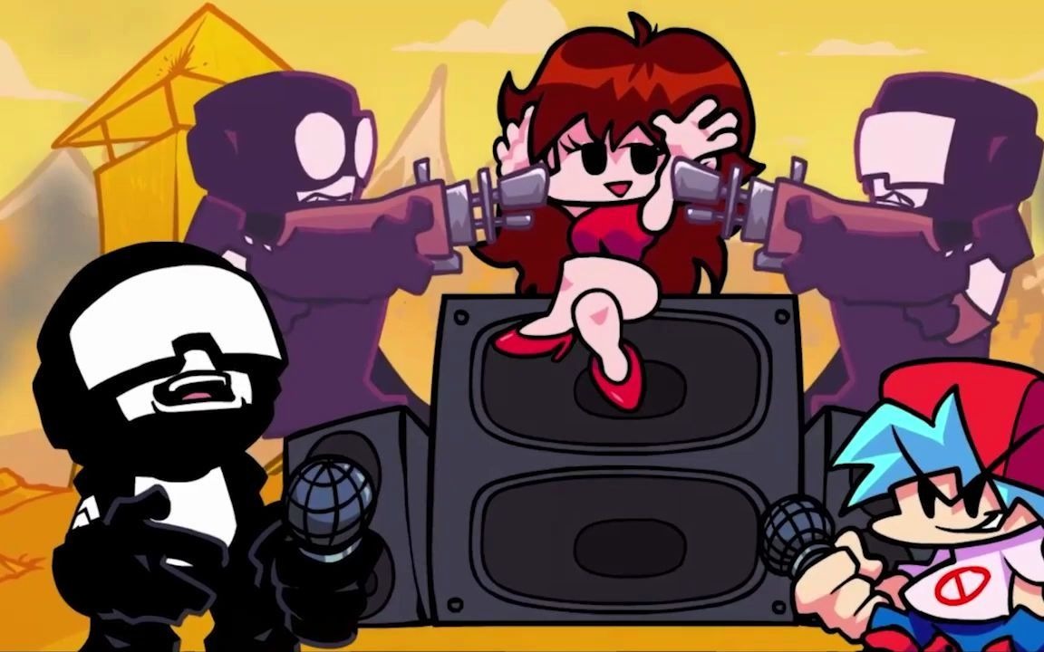 week7fridaynightfunkinstresstankmanandpicocutscene星期五之夜第7