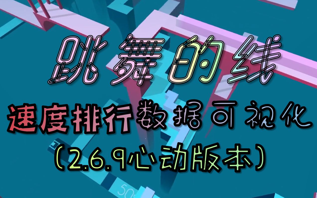 【数据可视化】跳舞的线各关点击速度排行哔哩哔哩bilibili