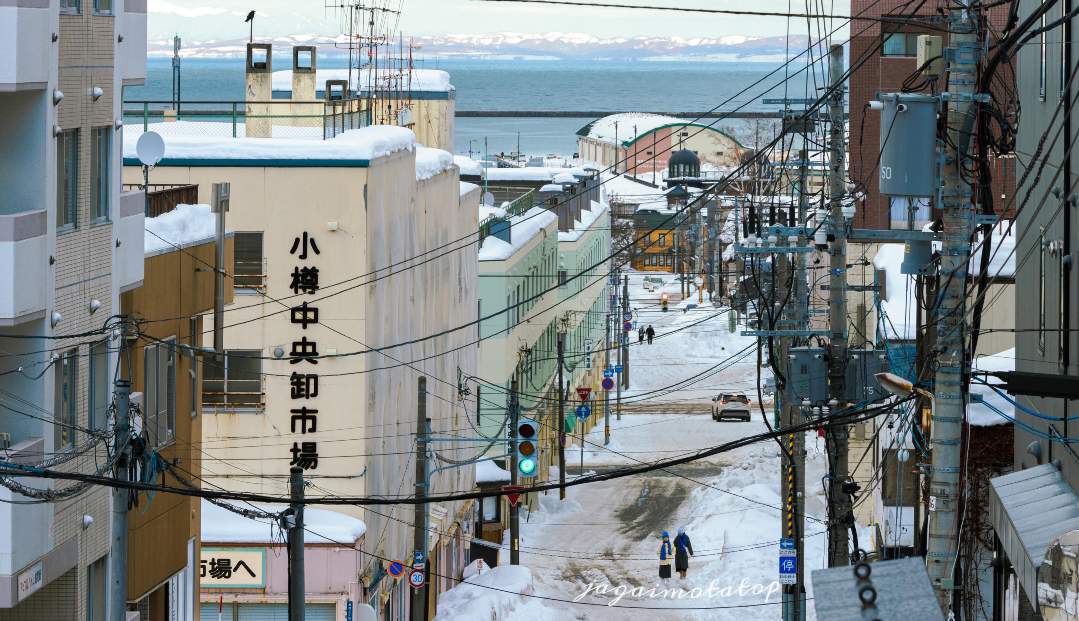 北海道丨小樽vlog丨当日剧雪落入现实世界哔哩哔哩bilibili