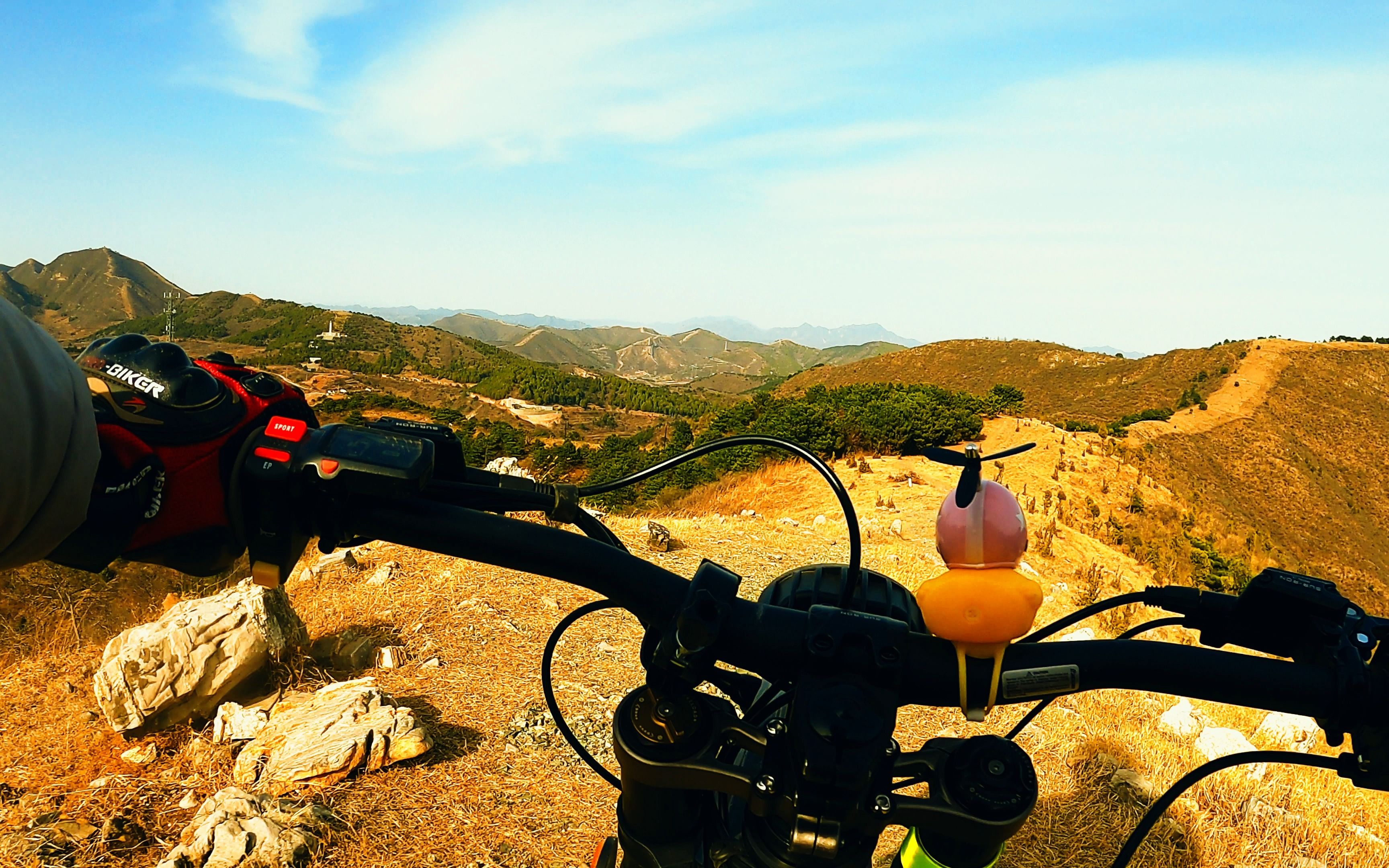 4k山野骑行系列 | 蓟县冬日山野行-空气都是香的-枯藤老树昏鸦,小桥