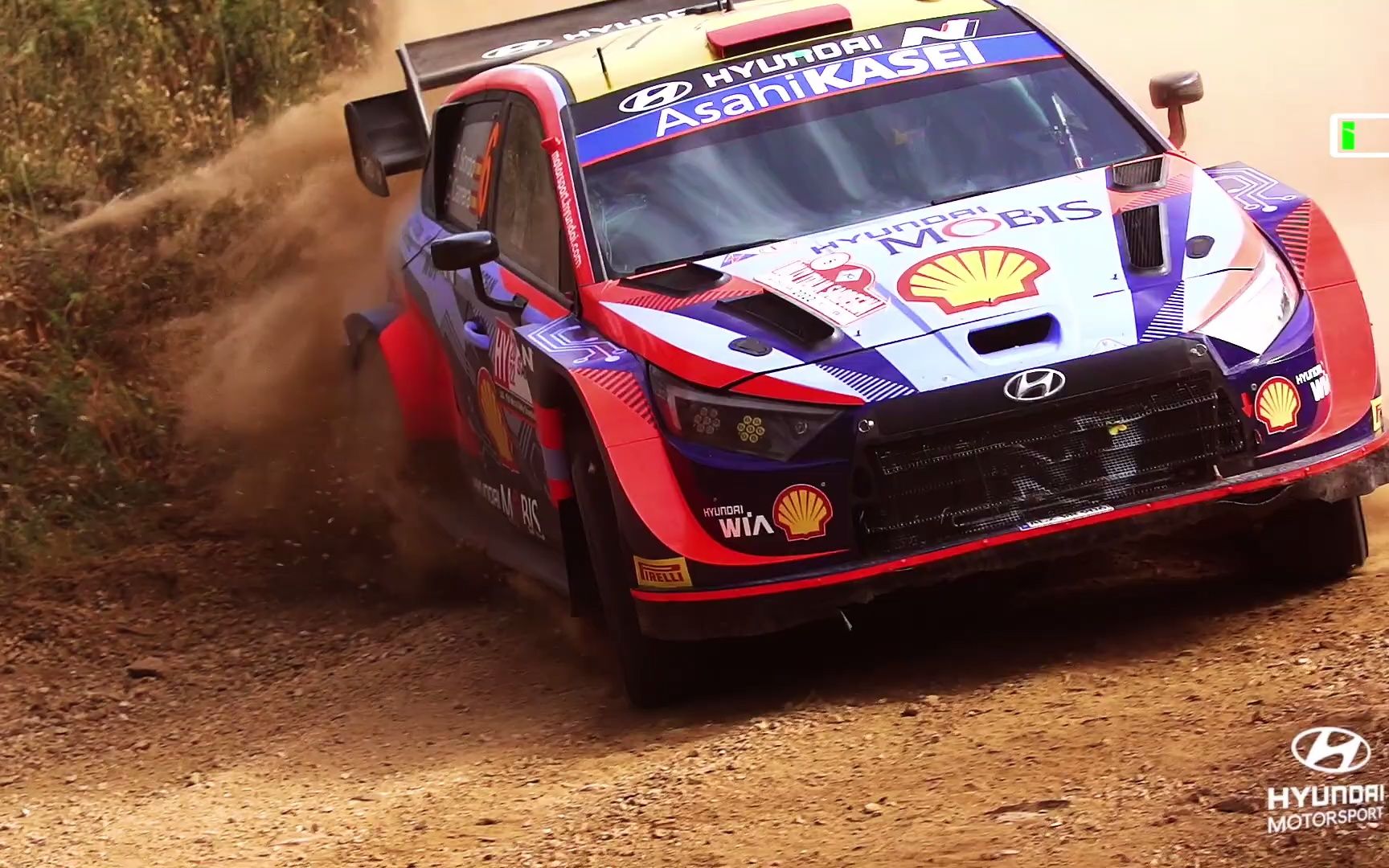 【wrc】看看现代车队如何拍 i20 2022 赛季 撒丁岛站