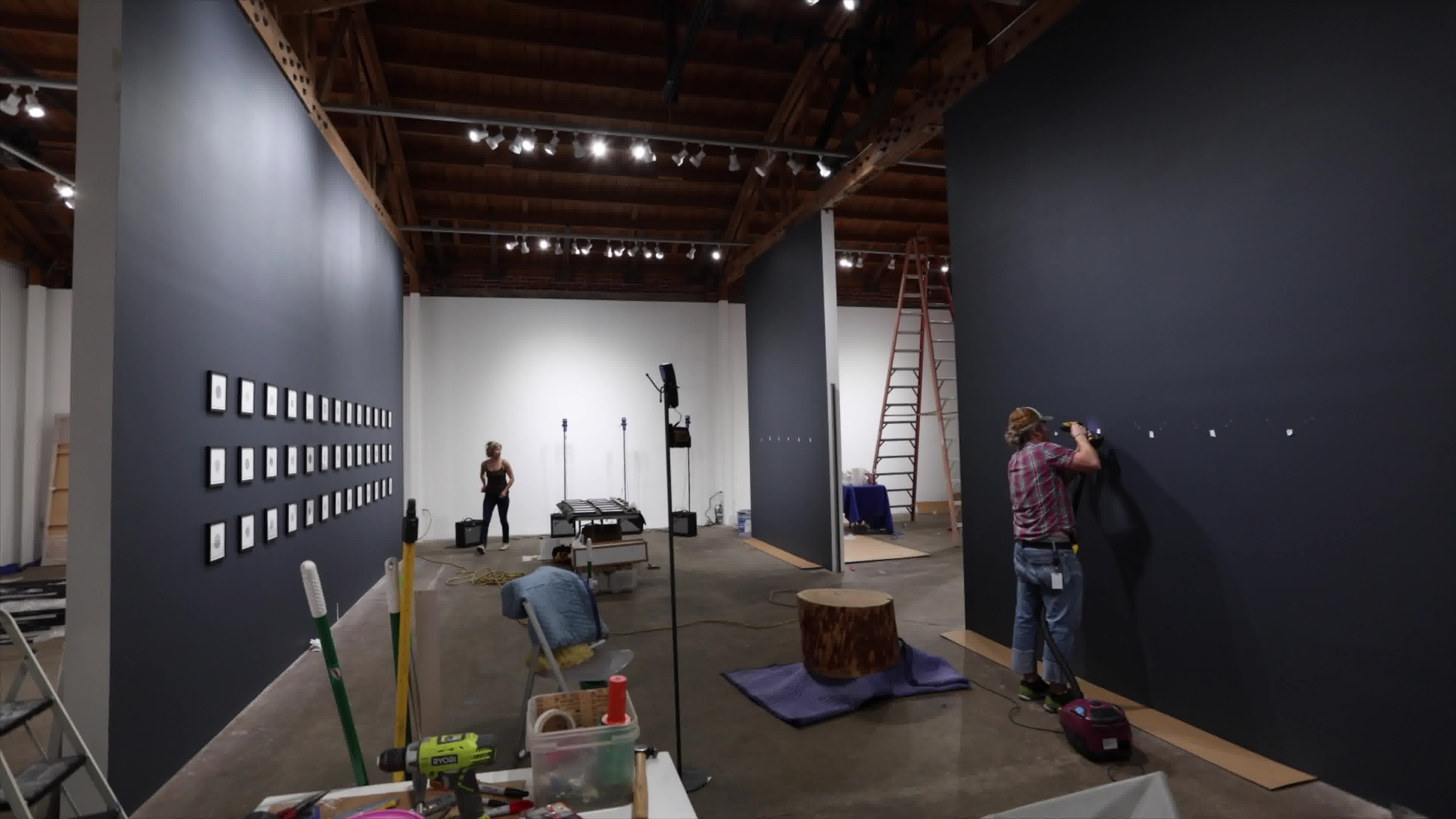 【dose】延时摄影当代艺术布展纪实-美国洛杉矶 | 多思艺术实验场