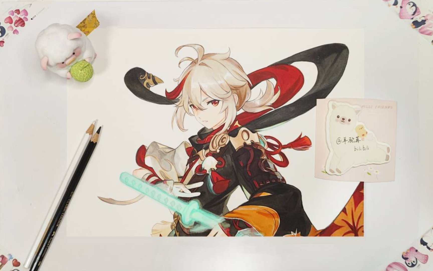 【手绘】原神:枫原万叶