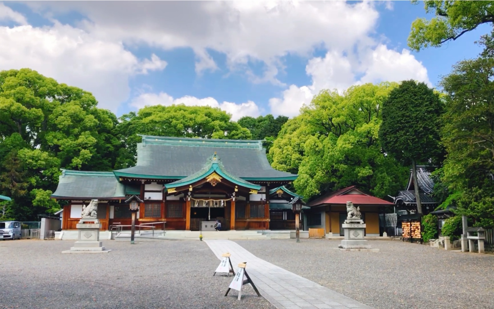 在日本的日常:动漫诚不欺我!带你去看夏天的神社有多美,随手一拍都是好看的风景~哔哩哔哩bilibili