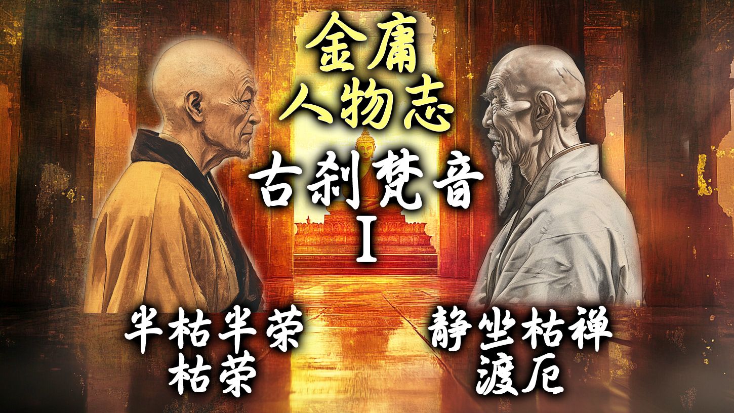 【金庸人物志】古刹梵音I——枯荣 vs 渡厄哔哩哔哩bilibili天龙八部