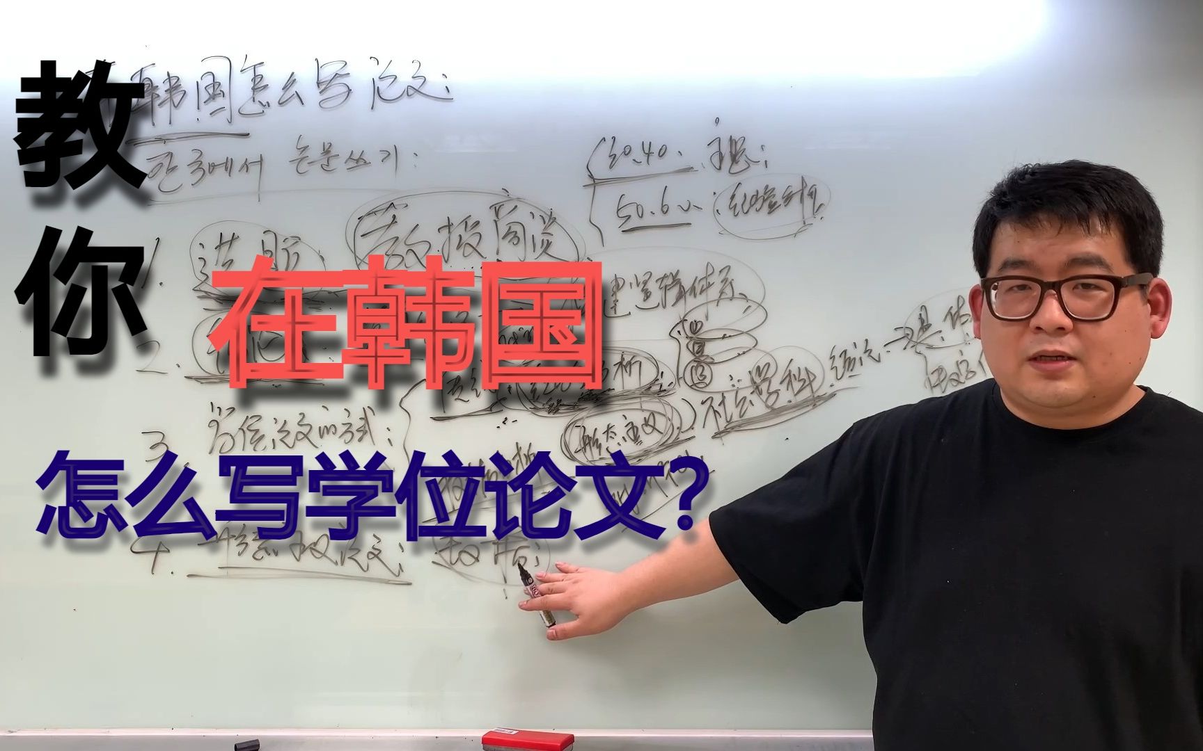 教你在韩国怎么写学位论文 第1期  写论文前的注意事项哔哩哔哩bilibili