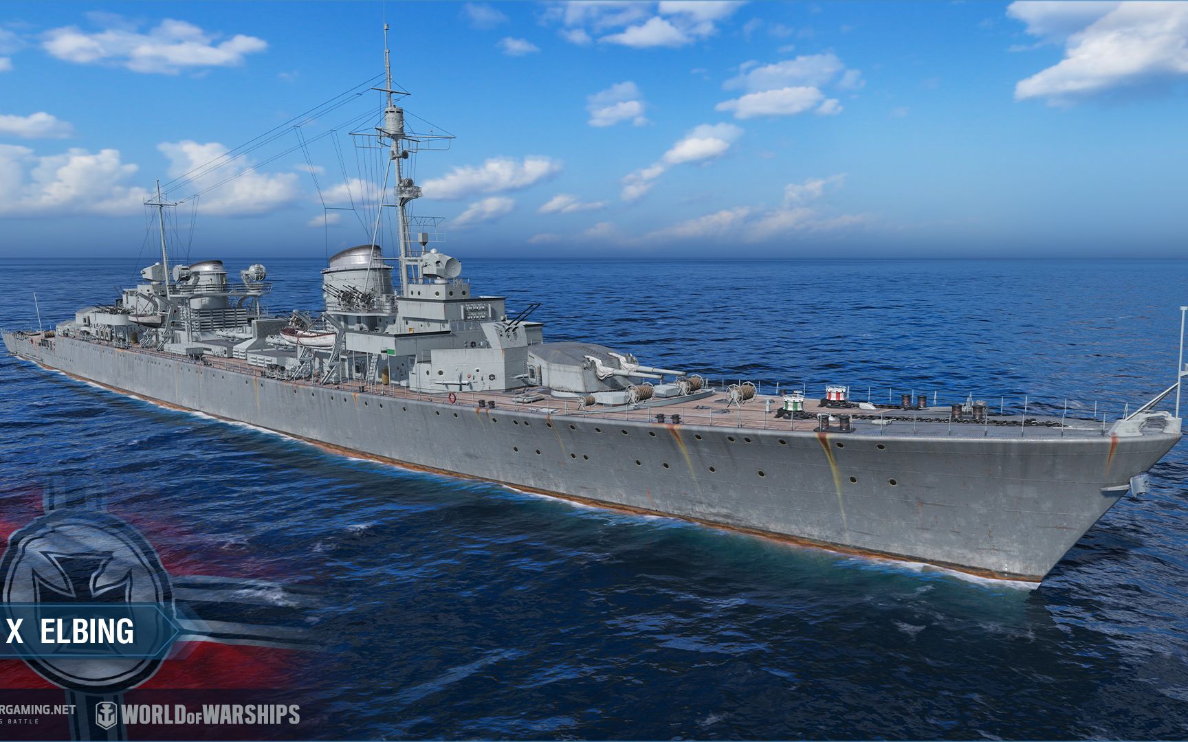 【战舰世界欧战天空】第1513期 重炮驱逐舰埃尔宾