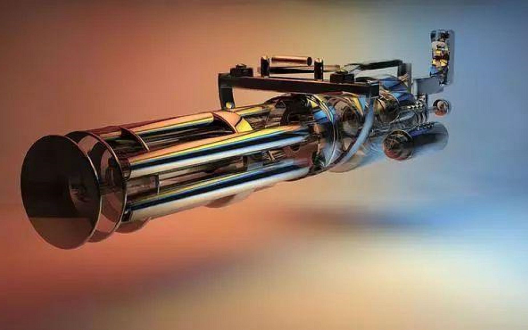 兵器科技第611集解构加特林的转管机枪原理