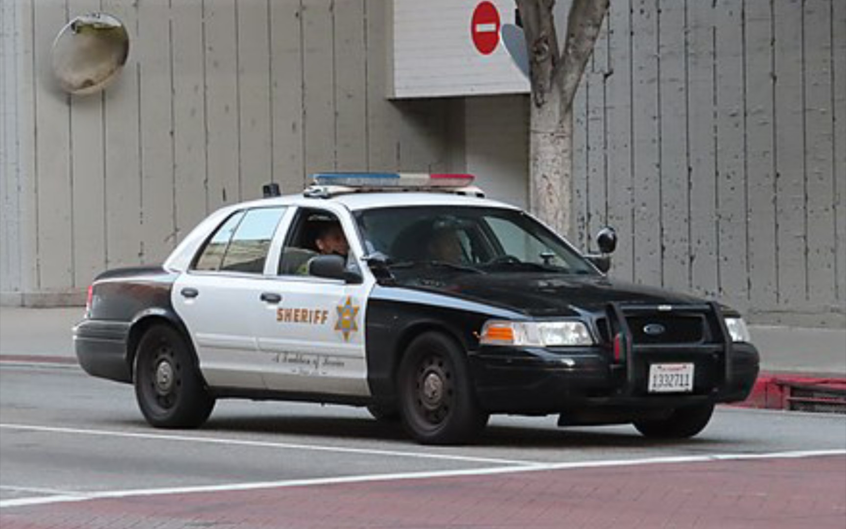 美国洛杉矶警车高清图片