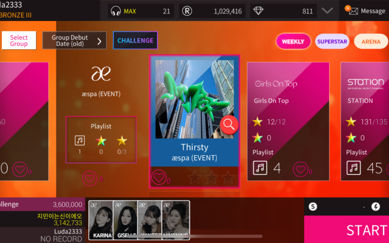 [图]【superstar SMTOWN】aespa-Thirsty全连Hard