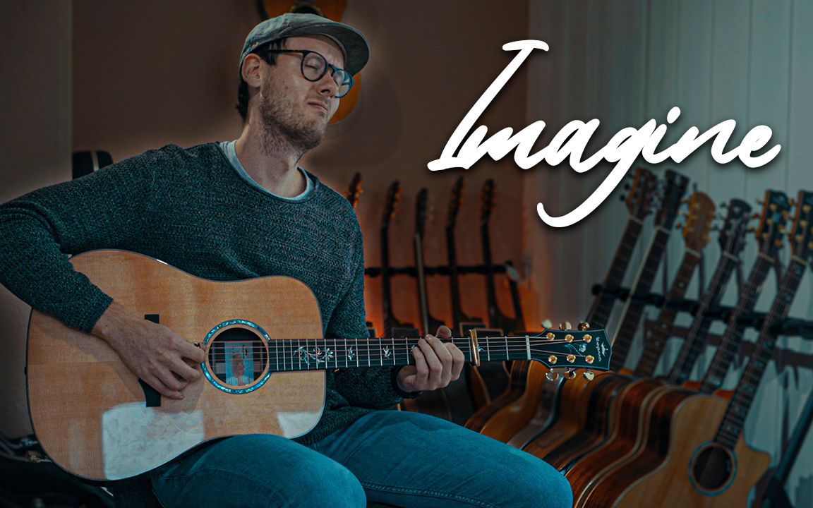 【指弹吉他】《imagine》john lennon_哔哩哔哩 (゜-゜)つロ 干杯