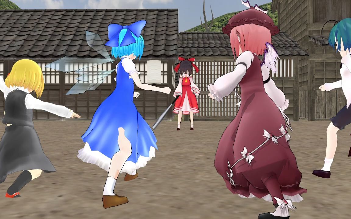 【东方mmd纸芝居】寺子屋戏剧『琪露太郎』