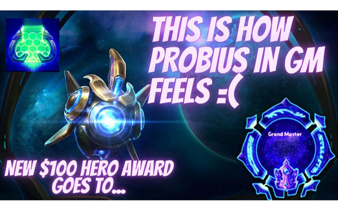 普罗比斯 Probius Null Gate  This is Probius in Grandmaster =( 哔哩哔哩bilibili