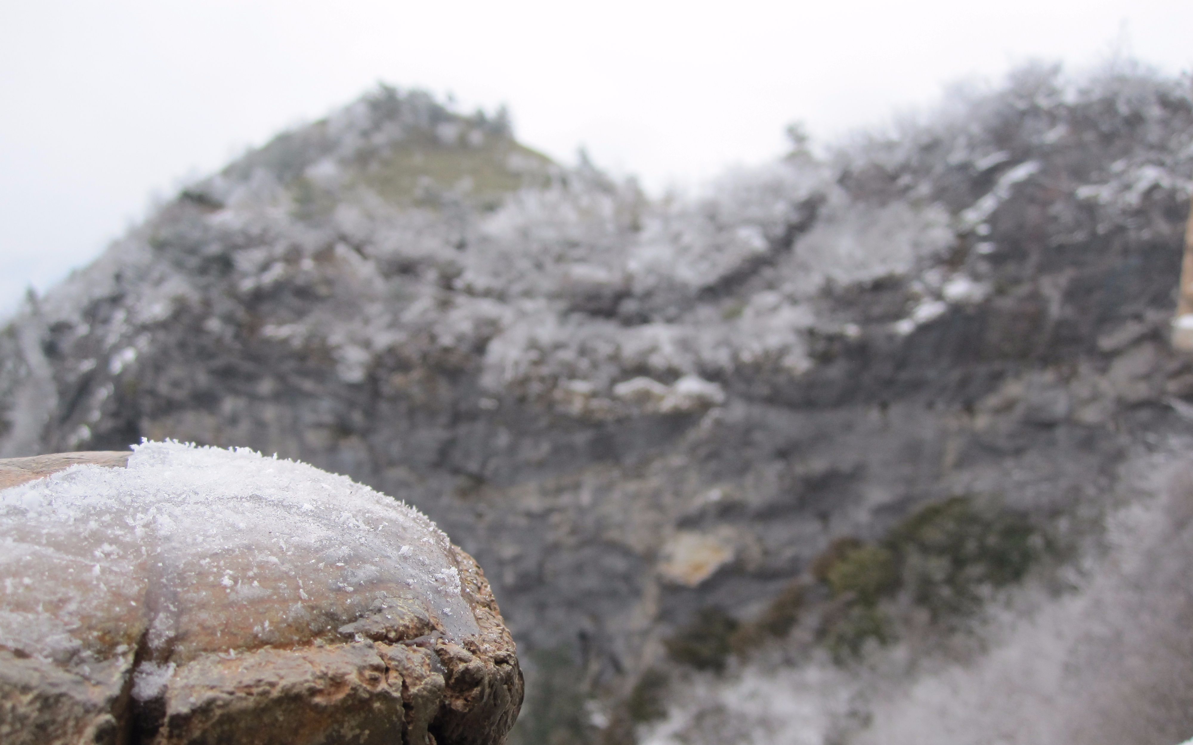 八台山雪景哔哩哔哩bilibili