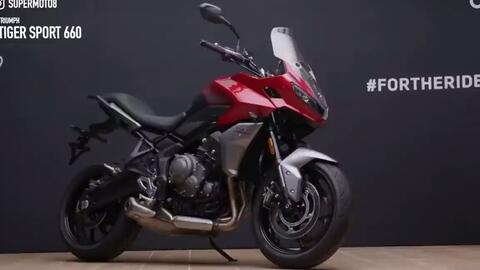 看看你是否能舒服的驾驭Triumph Tiger Sport 660【转载】_哔哩哔哩_