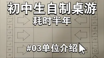 Télécharger la video: ［初中生自制桌游#03］自制桌游，单位介绍！