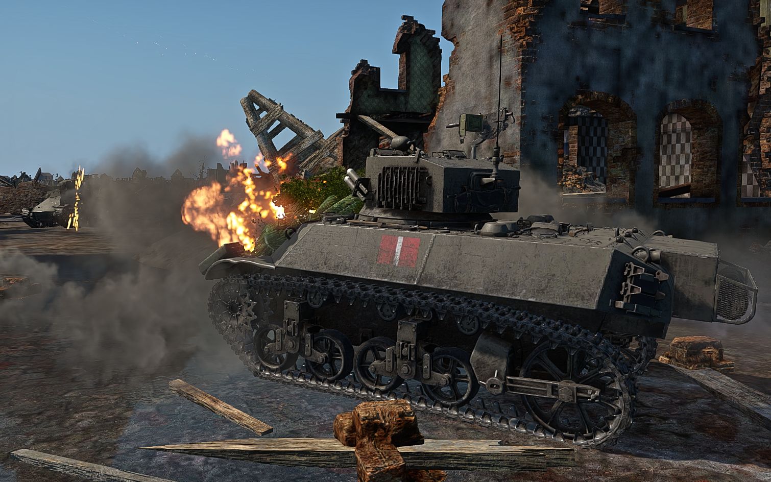 战雷陆历中系战狼卷王们最爱的战车m3a3斯图亚特