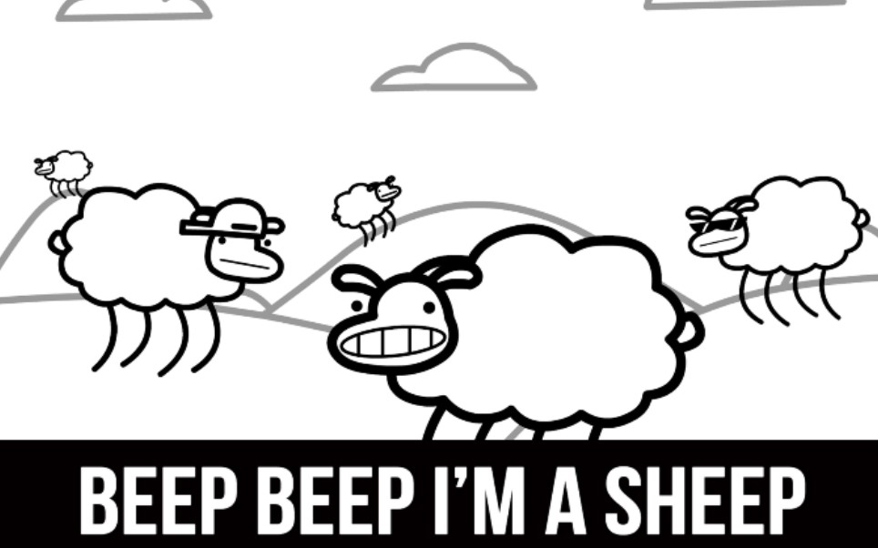 bebe im a sheep图片