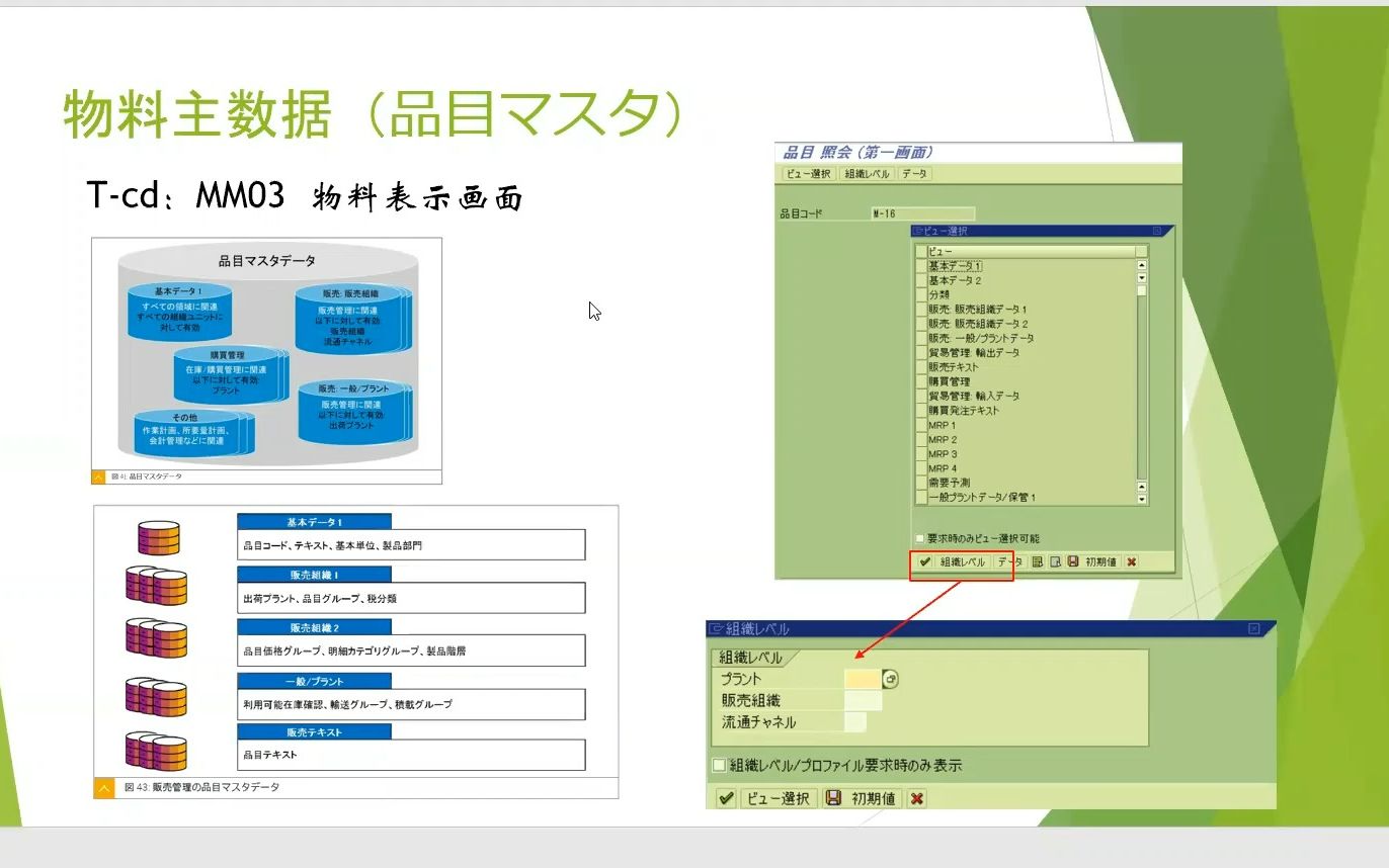 SAP SD顾问课程节选——SD模块三大主数据之二,物料主数据哔哩哔哩bilibili