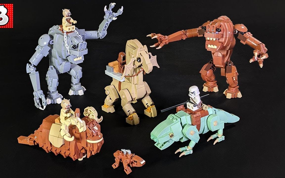 乐高 星球大战 moc 兰科兽来袭!