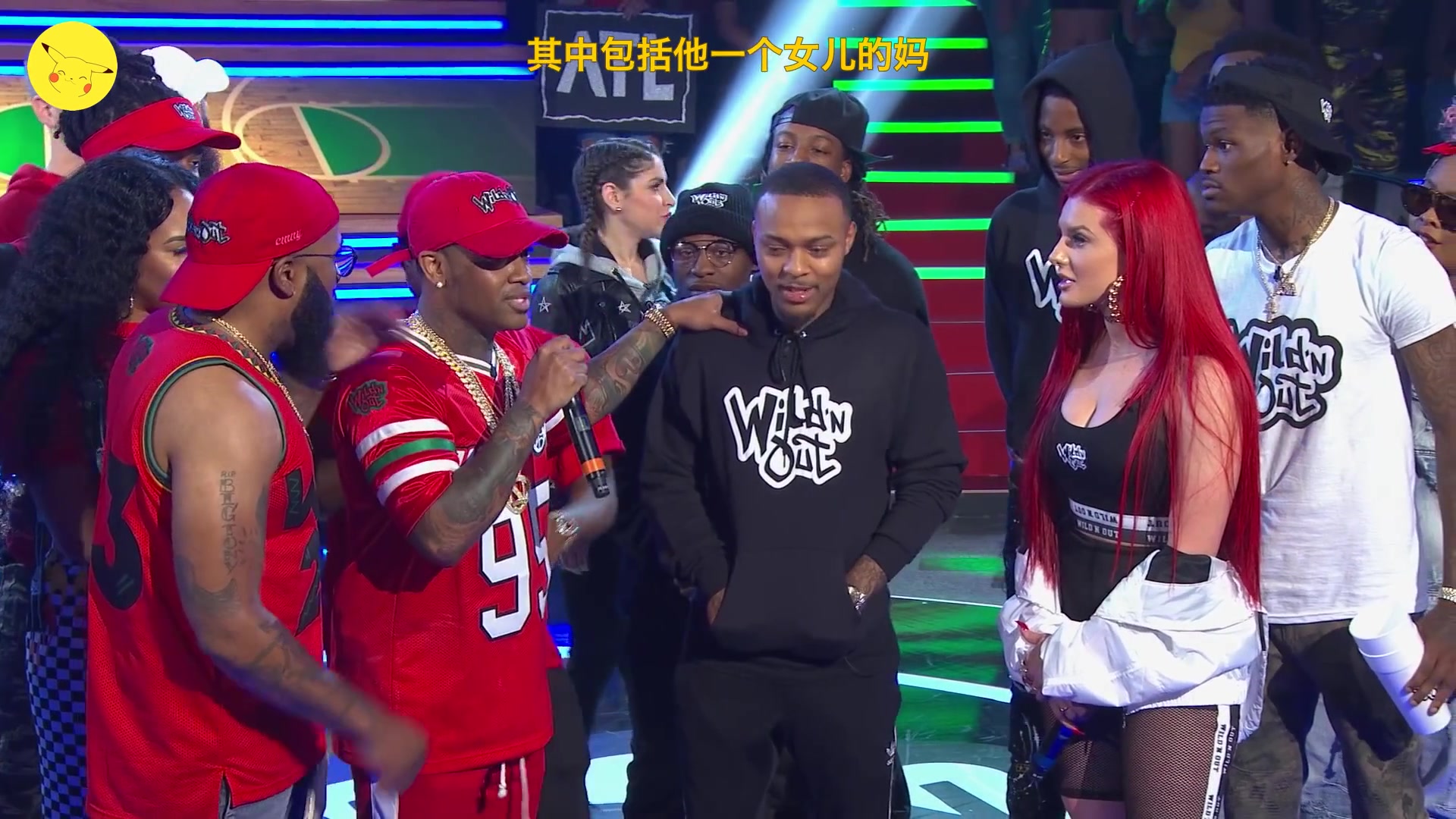 [图]【中英】昨晚的“Wild'n Out”最精彩的一段,Future抢Bow wow马子的段子永远不过时.