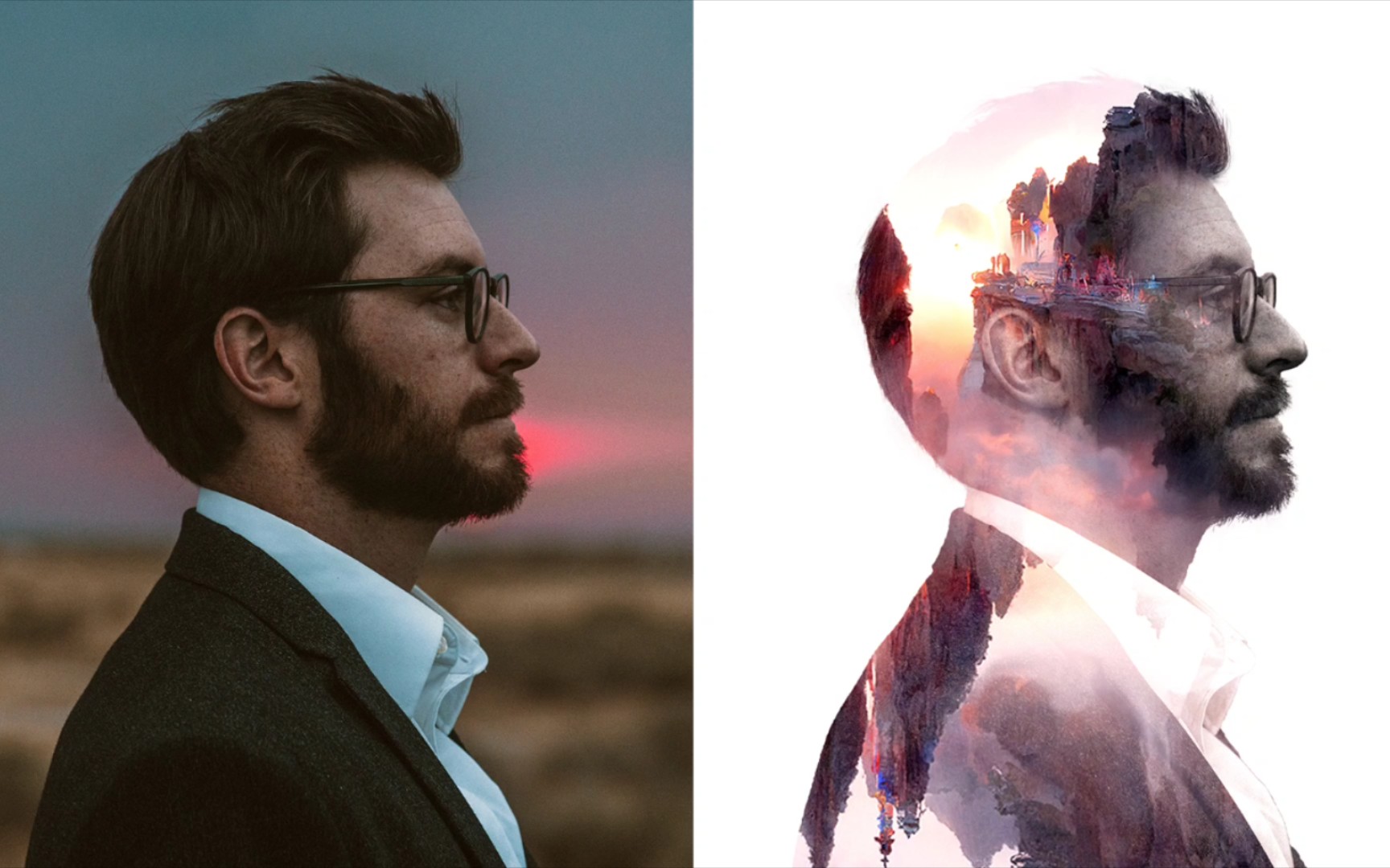 ps实用小技巧05-双重曝光_哔哩哔哩_bilibili