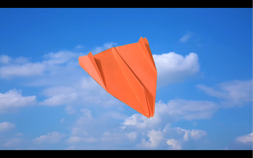 据说这是最帅的回旋纸飞机,有空的小伙伴快去试试吧