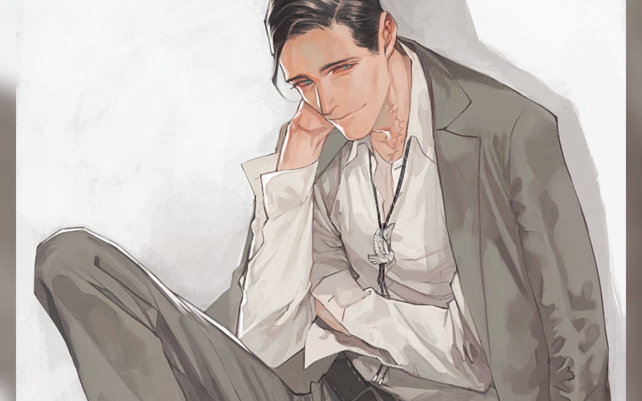 ctk cave,欢迎叔控的天堂,一个专门画大叔的画师