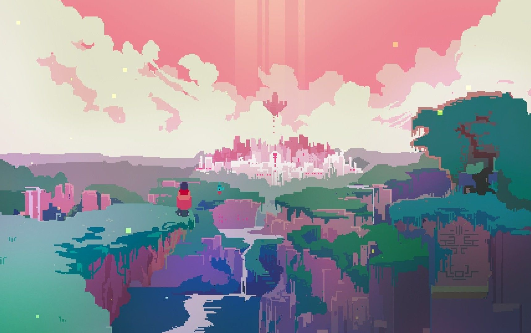 [图]【Hyper light drifter】手游端连滑技巧：小左控方向，小右打电报