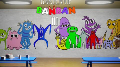 Garten of Banban 3 - NEW Monsters and FULL Gameplay 